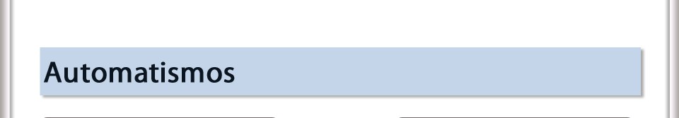 automatismos