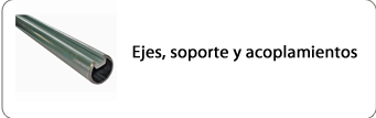 ejes soportes y acoplamientos